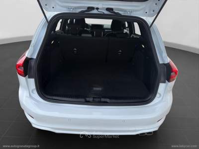 Ford Focus Focus 1.0 EcoBo.Hyb.125 SW ST L.Des. SPETTACOLARE! Bianco usata Qualiano