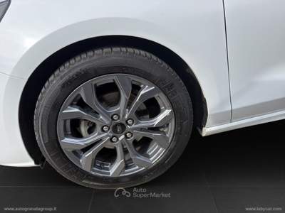 Ford Focus Focus 1.0 EcoBo.Hyb.125 SW ST L.Des. SPETTACOLARE! Bianco usata Qualiano