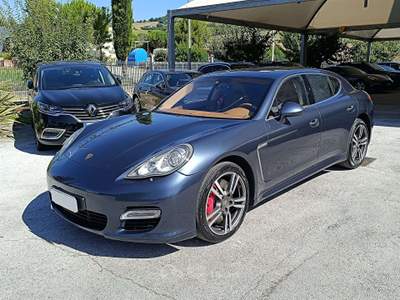 Porsche Panamera Panamera 4.8 Turbo-PDK-TETTO-CERCHI 20-BELLISSIMA- Blu/Azzurro usata Osimo