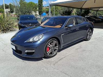 Porsche Panamera Panamera 4.8 Turbo-PDK-TETTO-CERCHI 20-BELLISSIMA- Blu/Azzurro usata Osimo