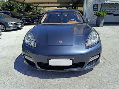 Porsche Panamera Panamera 4.8 Turbo-PDK-TETTO-CERCHI 20-BELLISSIMA- Blu/Azzurro usata Osimo