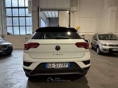 Volkswagen T-Roc 1.0 tsi Style 110cv Bianco usata Lumezzane