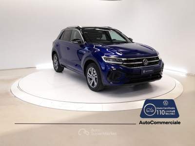 Volkswagen T-Roc T-Roc 2.0 TDI SCR 150 CV DSG R-Line Blu/Azzurro usata Bologna