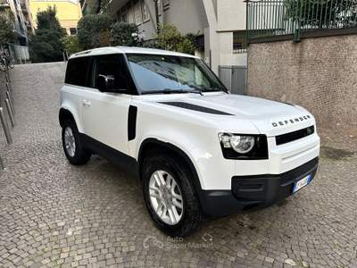 Land Rover Defender Unico prop perfetta tagliandi ufficiali Bianco usata Milano