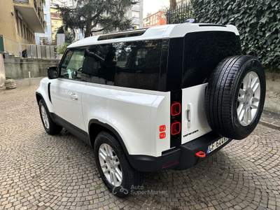 Land Rover Defender Unico prop perfetta tagliandi ufficiali Bianco usata Milano