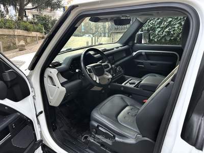 Land Rover Defender Unico prop perfetta tagliandi ufficiali Bianco usata Milano