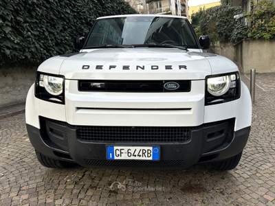 Land Rover Defender Unico prop perfetta tagliandi ufficiali Bianco usata Milano
