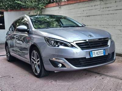 Peugeot 308 308 SW 1.6 bluehdi GT Line s - TETTO PANORAMICO!!! Grigio usata Milano