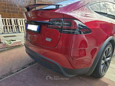 Tesla Model X Model X Dual Motor Plaid awd 6p Rosso usata Milano