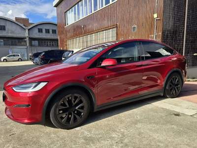 Tesla Model X Model X Dual Motor Plaid awd 6p Rosso usata Milano