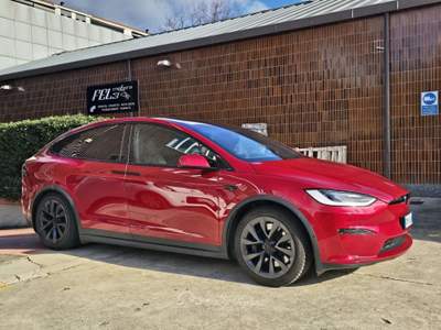 Tesla Model X Model X Dual Motor Plaid awd 6p Rosso usata Milano