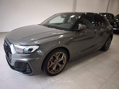 Audi A1 SPB 40 TFSI S tronic S line edition Grigio usata Savona