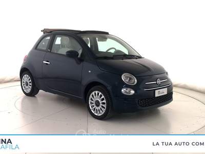 Fiat 500 500c iii 2015 - 500c 1.2 lounge 69cv dualogic my20 Blu/Azzurro usata Marcianise