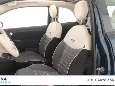 Fiat 500 500c iii 2015 - 500c 1.2 lounge 69cv dualogic my20 Blu/Azzurro usata Marcianise