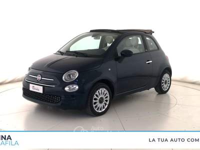 Fiat 500 500c iii 2015 - 500c 1.2 lounge 69cv dualogic my20 Blu/Azzurro usata Marcianise