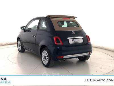 Fiat 500 500c iii 2015 - 500c 1.2 lounge 69cv dualogic my20 Blu/Azzurro usata Marcianise