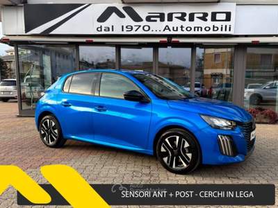 Peugeot 208 101cv Allure FARI FULL LED  DISPLAY 10" LEGA Blu/Azzurro usata Boves