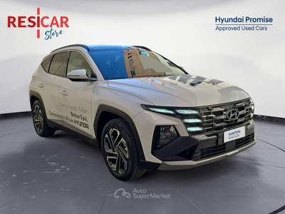 Hyundai Tucson Tucson pe 1.6phev at 2wd ex+lp+pp+(c) Bianco usata Paruzzaro