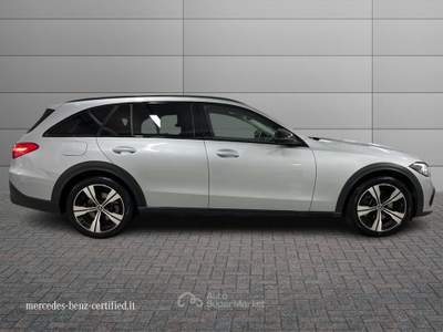 Mercedes-Benz Classe C  - c 220 d mild hybrid 4matic premium all Argento usata Montecosaro