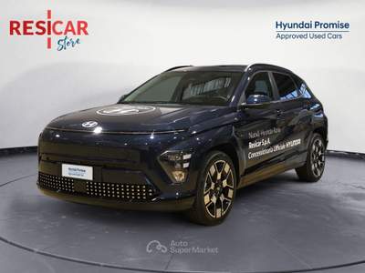 Hyundai Coupe Kona ev my25 exclusive 64,8 kwh+hp Blu/Azzurro usata Cameri