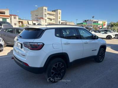 Jeep Compass II 170 aut. 4WD Trailhawk Bianco usata San Giuseppe Vesuviano