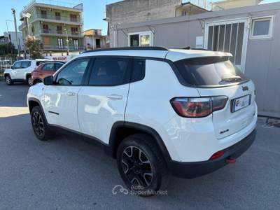 Jeep Compass II 170 aut. 4WD Trailhawk Bianco usata San Giuseppe Vesuviano