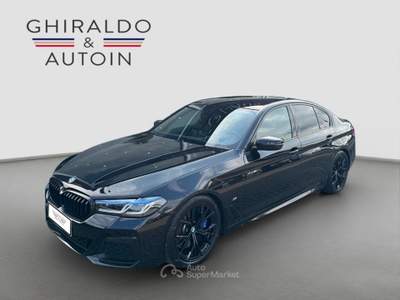 BMW Serie 5 540d 540d 48V xDrive Berlina Msport Nero usata Padova