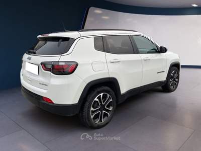 Jeep Compass II 2021 1.5 turbo t4 mhev Limited 2wd 130cv dct Bianco usata Torino