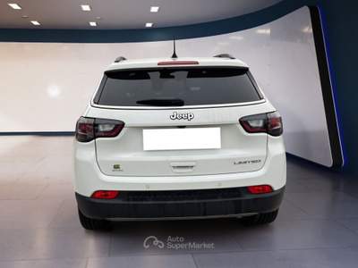Jeep Compass II 2021 1.5 turbo t4 mhev Limited 2wd 130cv dct Bianco usata Torino