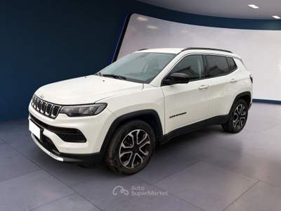 Jeep Compass II 2021 1.5 turbo t4 mhev Limited 2wd 130cv dct Bianco usata Torino