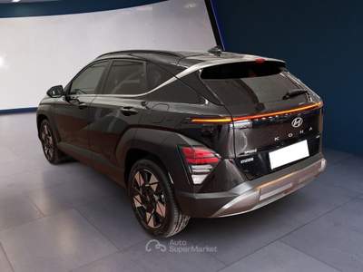 Hyundai Kona II 2023 1.6 gdi hev X Line Tech Pack 2wd 141cv dct Nero usata Torino