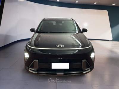 Hyundai Kona II 2023 1.6 gdi hev X Line Tech Pack 2wd 141cv dct Nero usata Torino