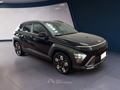 Hyundai Kona II 2023 1.6 gdi hev X Line Tech Pack 2wd 141cv dct Nero usata Torino