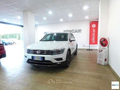 Volkswagen Tiguan 2.0 TDI DSG Advanced BMT Bianco usata Isola del Liri