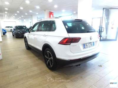 Volkswagen Tiguan 2.0 TDI DSG Advanced BMT Bianco usata Isola del Liri