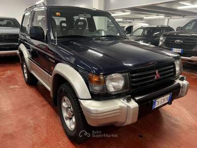 Mitsubishi Pajero Pajero II 2.5 tdi GLS **ASI** *GANCIO TRAINO* Blu/Azzurro usata Corteno Golgi