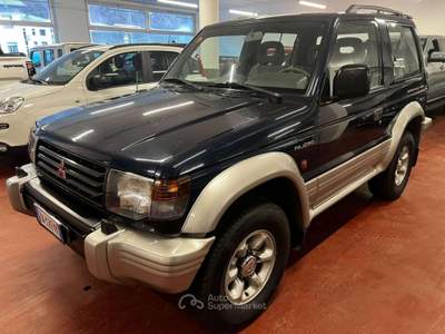 Mitsubishi Pajero Pajero II 2.5 tdi GLS **ASI** *GANCIO TRAINO* Blu/Azzurro usata Corteno Golgi