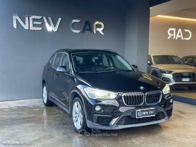 BMW X1 X1 sDrive18d Advantage Nero usata Reggio di Calabria