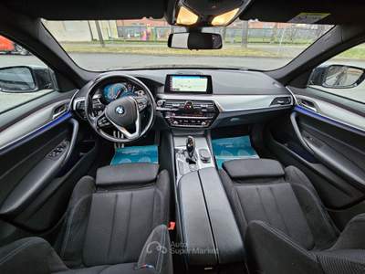 BMW Serie 5 520d 520d aut. Touring Msport 2019 KM 140 Blu/Azzurro usata Caresanablot