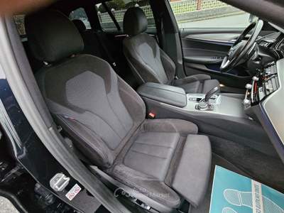 BMW Serie 5 520d 520d aut. Touring Msport 2019 KM 140 Blu/Azzurro usata Caresanablot