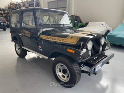 Jeep CJ-5 RENEGADE V8 LEVIS CONSERVATO Nero usata Medesano