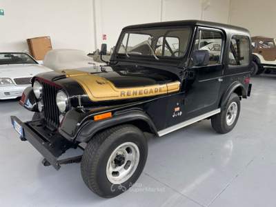 Jeep CJ-5 RENEGADE V8 LEVIS CONSERVATO Nero usata Medesano Jeep CJ-5 RENEGADE V8 LEVIS CONSERVATO Nero usata Medesano