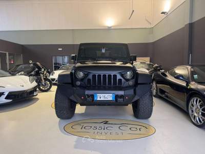 Jeep Wrangler Unlimited2.8 RUBICON AU. ROCK'S EDITION A LIBRETTO Verde usata Medesano