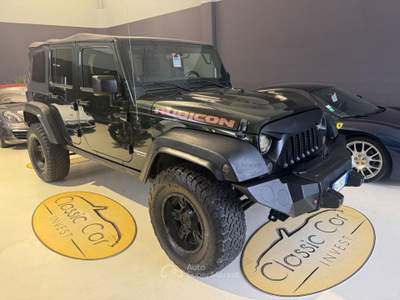 Jeep Wrangler Unlimited2.8 RUBICON AU. ROCK'S EDITION A LIBRETTO Verde usata Medesano
