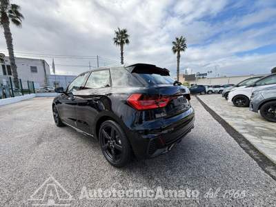Audi A1 Sportback S tronic S line edition Nero usata Marsala