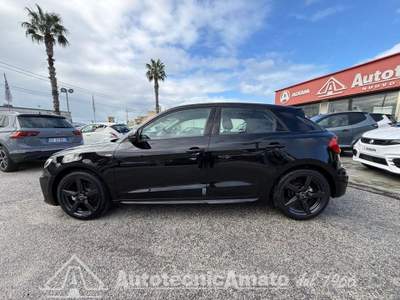 Audi A1 Sportback S tronic S line edition Nero usata Marsala