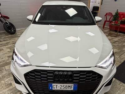 Audi A3 S-LINE EDITION PACCHETTO NIGHT EDITION ONE Bianco usata Vasto