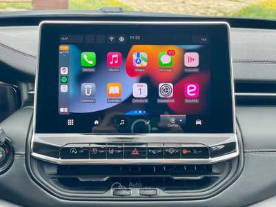 Jeep Compass 1.6 M-Jet 130cv Limited (APP/LED/Navi/Retro) Nero usata Castellaneta