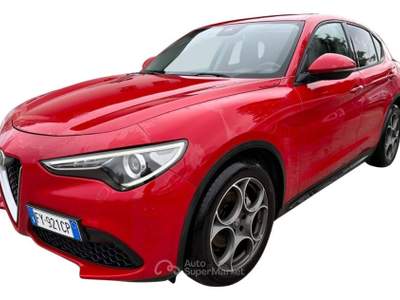 Alfa Romeo Stelvio 2.2 Turbodiesel 160 CV AT8 RWD Sport-Tech Rosso usata Oderzo