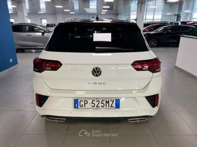 Volkswagen T-Roc 1.5 TSI DSG R-Line Bianco usata Alba